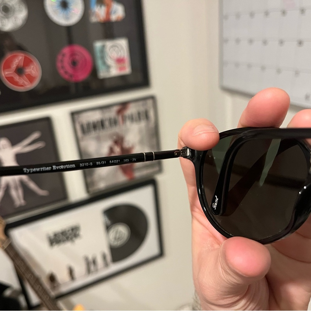 Persol Black Sunglasses - Picture 3 of 4